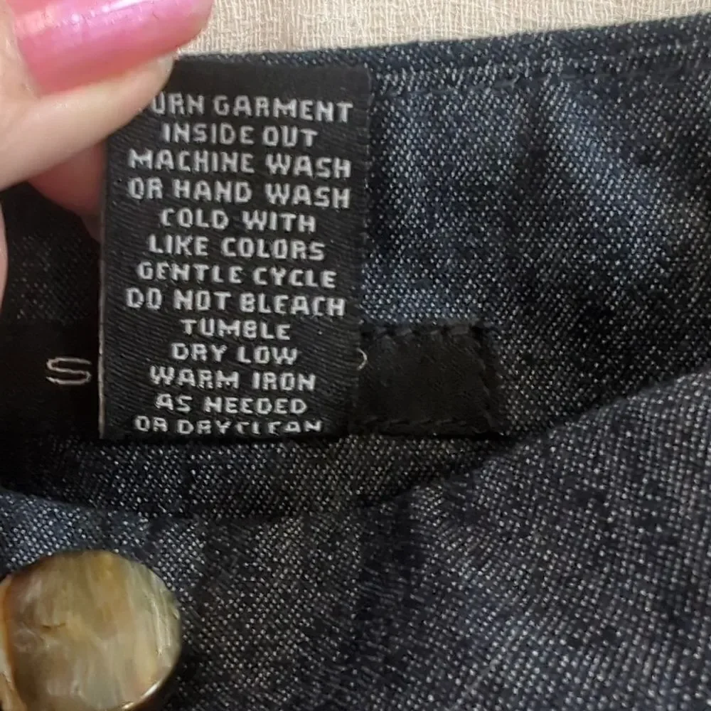 Sandro Pants 14P  Nice Denim Trousers Mid-rise - Picture 8 of 8